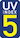 uv 4.5index rounded